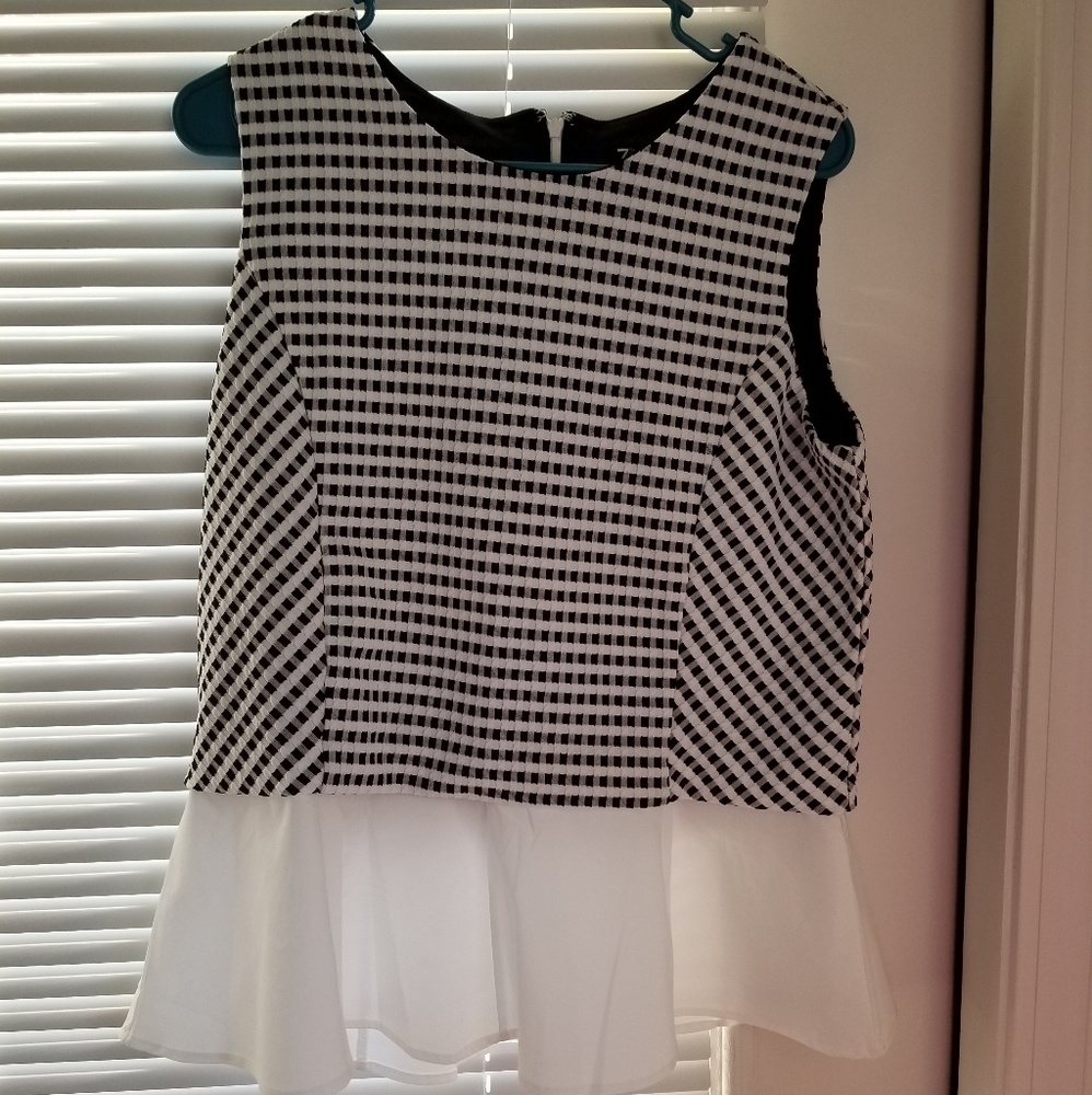 New York and Company peplum top
